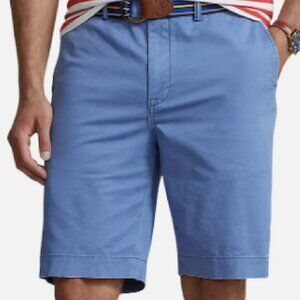 Polo Ralph Lauren Chino Short Pants Twill Classic Fit Blue Size 44